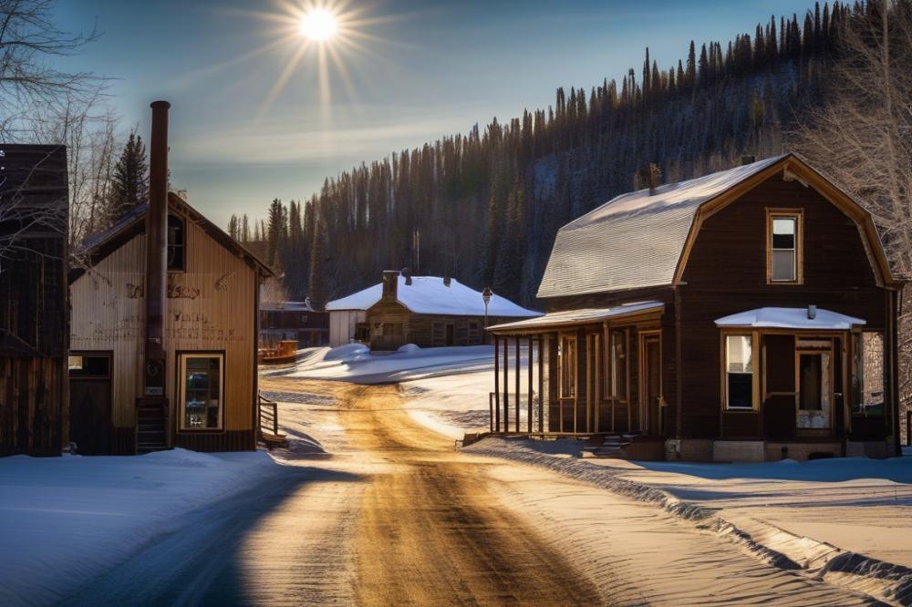 Discovering The Deserted Streets Of Wayne, Alberta