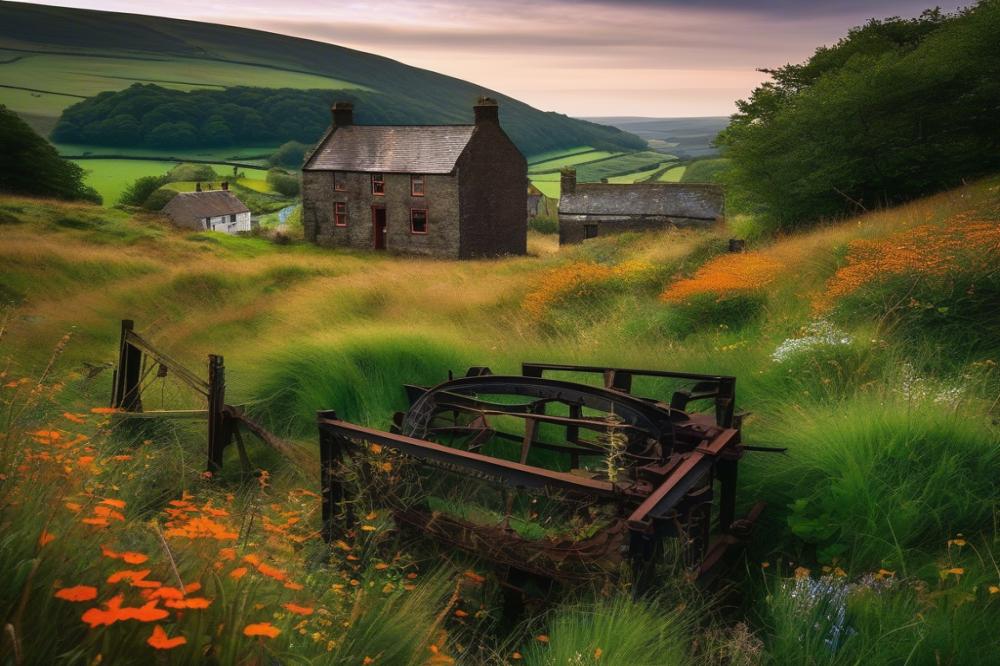 Legacy Of The South Wales Mining Town Of Bedlinog