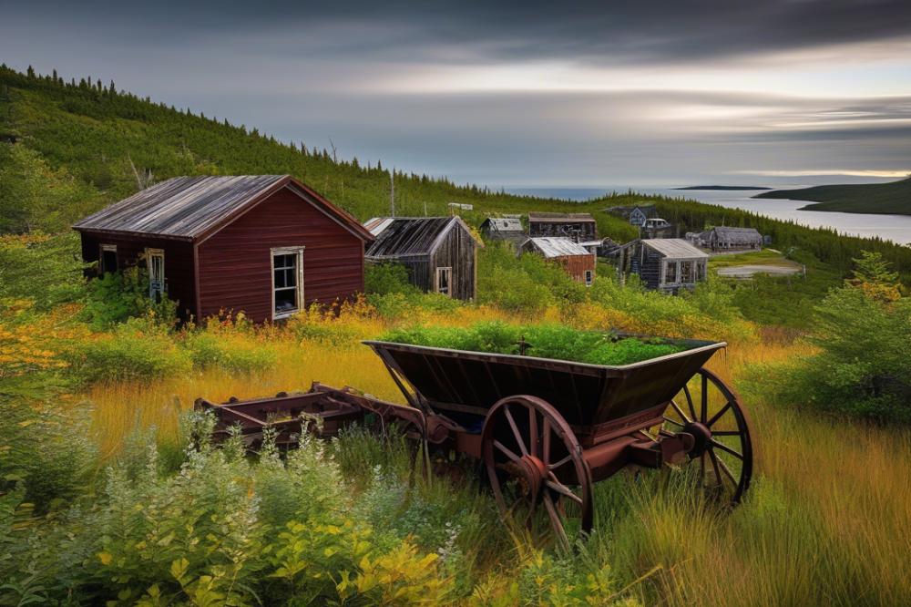 Relics Of The Past In Granby, Newfoundland