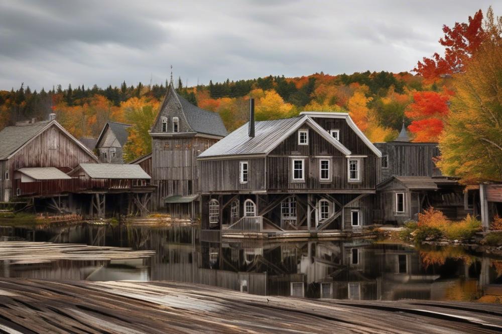 Remnants Of A Bygone Era In Saint-Jean-Des-Piles, Quebec