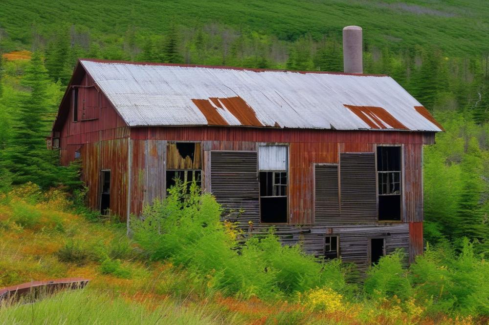 The Abandoned Enterprises Of Buchans Junction, Newfoundland
