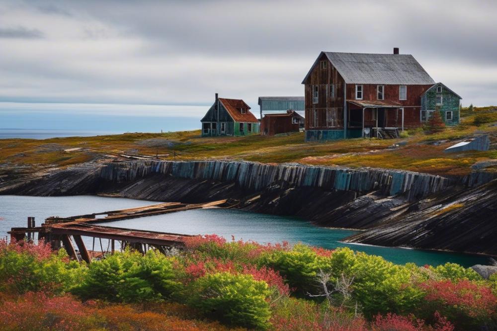The Deserted Mining Town Of Baie Verte, Newfoundland