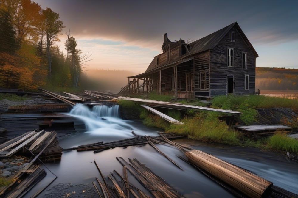 The Hidden Cove: Ghostly Reflections Of Greenleaf, Quebec