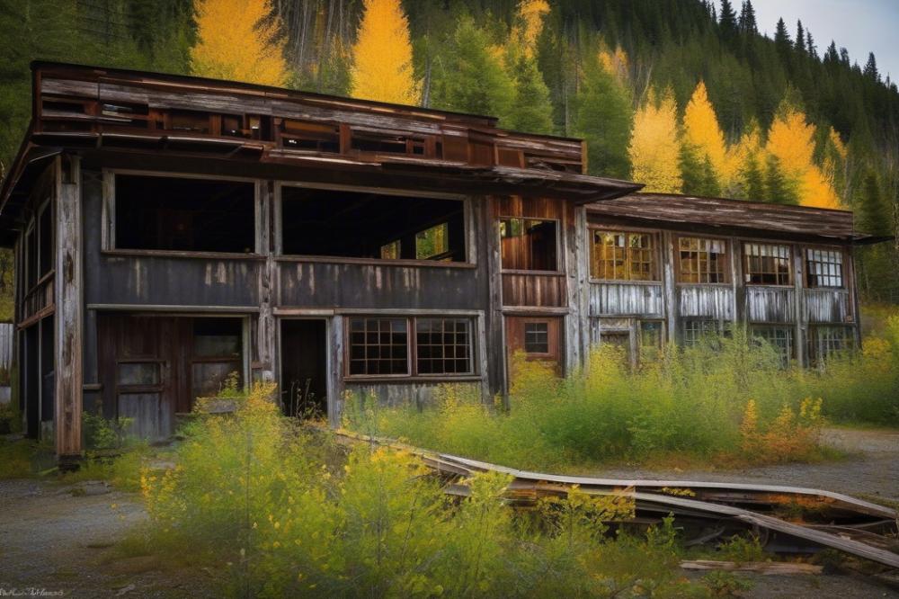 The Industrial Echoes In The Ghost Town Of Kitsault, Bc