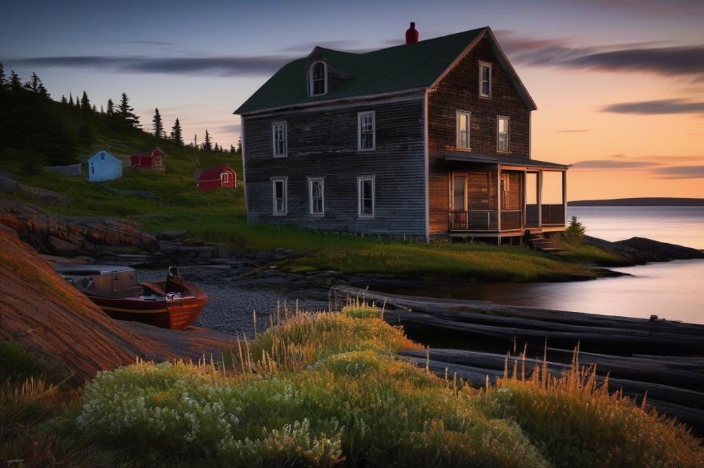 The Melancholy Remains Of Bay Despoir, Newfoundland