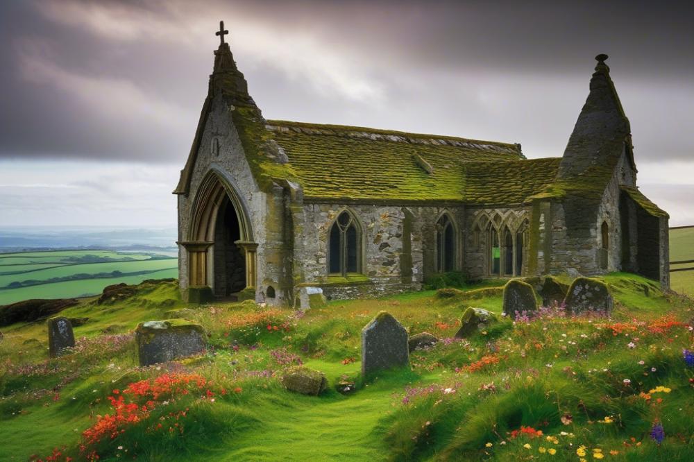 The Ruined Chapel Of Capel Carmel